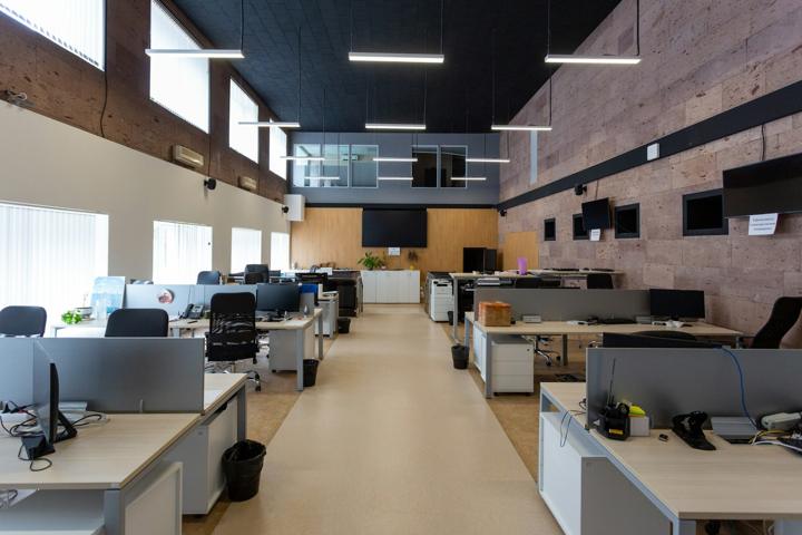 Reunión de trabajo en una oficina